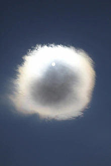 Images Dated 2nd October 2010: Cloud and Sun, Mackenzie Country, Canterbury, South Island, New Zealand