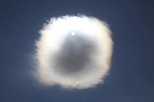 Images Dated 2nd October 2010: Cloud and Sun, Mackenzie Country, Canterbury, South Island, New Zealand