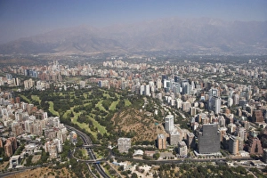 Images Dated 11th January 2010: Club de Golf Los Leones, Santiago, Chile, South America - aerial