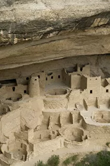 Images Dated 1st May 2007: CO, Colorado, Mesa Verde National Park, home of Ancestral Pueblo people, cliff dwellings