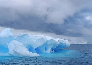 Polar Region Prints: The coast of Brabant Island at Chiriguano Bay in the Palmer Archipelago during spring