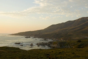 Images Dated 22nd July 2006: Coastal cliffs caused by water erosion, California