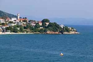 coastal town, dalmatia, croatia, eastern europe. balkan, europe