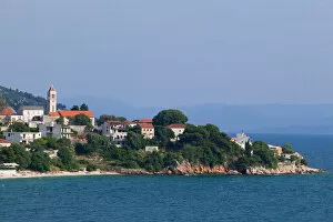coastal town, dalmatia, croatia, eastern europe. balkan, europe