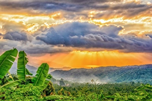 Bali Prints: Coastal valley, Bali, Indonesia