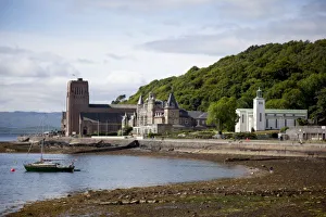 Naw Zad Prints: Coastal view with historic buildings, Oban, Argyll and Bute Council Area, Scotland, UK