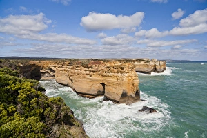 Wreck Prints: The coastline near Loch Ard Gorge, view towards Elephant Rock, Great Ocean Road, Australia