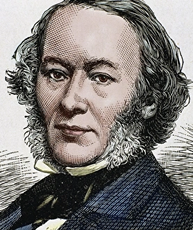 Industrial Prints: Cobden, Richard (Dunford Farm, Sussex, 1804-London, 1865). English industrial, economist
