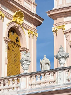 Images Dated 2021 April: The collegiate church. Gottweig Abbey, a UNESCO World Heritage Site, Wachau