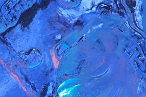 Images Dated 13th March 2016: color, patterns and textures of ice blocks near Fairbanks, Alaska, USA