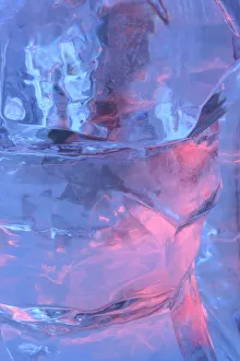 Images Dated 13th March 2016: color, patterns and textures of ice blocks near Fairbanks, Alaska, USA