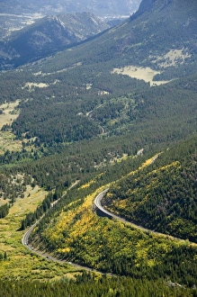 Elevation Prints: Colorado, Rocky Mountain National Park