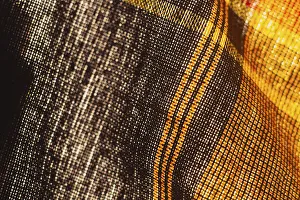 Colorful fabric detail