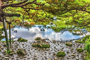 Ston Prints: Colorful garden, Heian-jingu Shrine