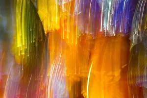 Images Dated 9th April 2016: Colorful glass with blurred motion effect