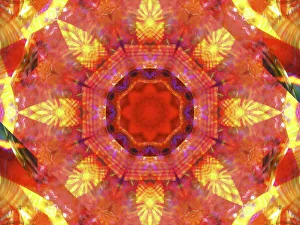 Images Dated 21st October 2019: Colorful kaleidoscope