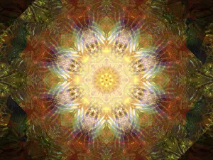 Images Dated 21st October 2019: Colorful kaleidoscope