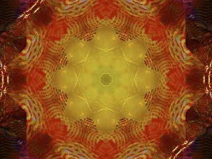 Images Dated 21st October 2019: Colorful kaleidoscope