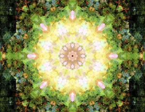 Images Dated 21st October 2019: Colorful kaleidoscope