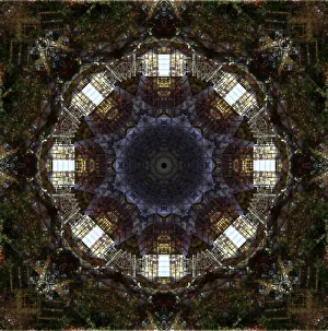 Images Dated 21st October 2019: Colorful kaleidoscope