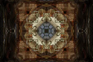 Images Dated 2019 October: Colorful kaleidoscope