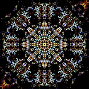 Images Dated 2019 October: Colorful kaleidoscope