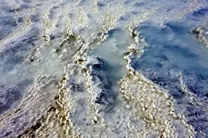 Images Dated 19th July 2010: Colorful mineral deposits created from geothermal runoff