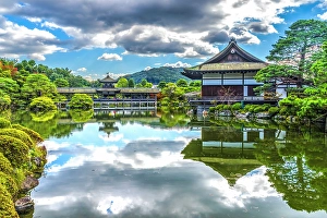 Kyoto Prints: Colorful Peace Bridge, Shobi-kan guesthouse