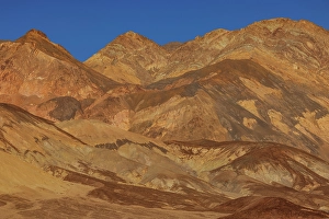 Badland Prints: Colorful rocks in the Amargosa Range in Death Valley National Park