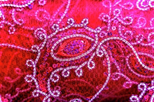 Images Dated 24th January 2024: Colorful textile, Waikiki, Honolulu, Oahu, Hawaii
