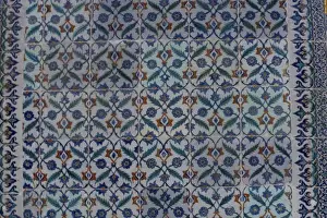 Remain Prints: Colorful Tile work in the Topkapi Palace, Istanbul Turkey