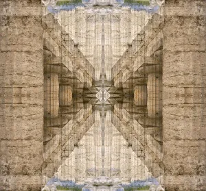 Abstract Prints: Column abstract