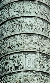 Images Dated 23rd September 2005: Column Vendome erected by Napoleon Bonaparte to commemorate the Battle of Austerlitz