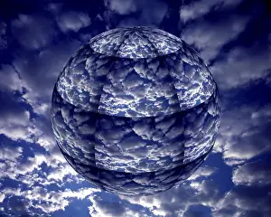 Atmosphere Prints: Concept of 3D Earth climate. Credit as: Jim Zuckerman / Jaynes Gallery / DanitaDelimont