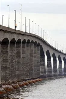 Passage Prints: Confereration Bridge connects New Brunswick to Prince Edward Island, Canada