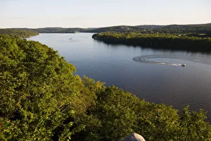 Winding Prints: The Connecticut River in East Haddam, Connecticut. As seen from Gillette Castle