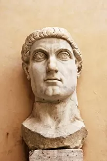 Constantine I, The Great (272-337). Roman Emperor. Best known for being the first