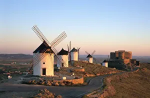 Consuegra, La Mancha, Spain, windmills