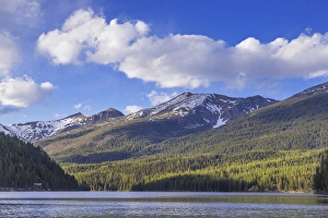 Cabin Prints: Coopers Lake in the Lolo National Forest, Montana, USA
