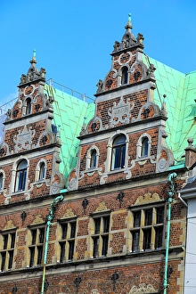 Jolly Sienda Prints: Copenhagen, Denmark. Historic, Art Nouveau houses