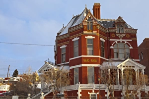 Lodging Prints: The Copper King Mansion in uptown Butte, Montana, USA