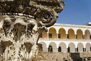 Roman Prints: Corinthian capital, Carthage National Museum, Byrsa Hill, Punic site of Carthage