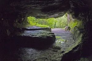 Images Dated 19th May 2006: Cork, Ireland. These caves were used as dungeons or torture chambers