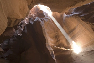 Images Dated 14th June 2006: The Corkscrew in Upper Antelope Canyon, Navajo Reservation, Arizona, US
