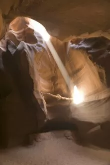 Images Dated 14th June 2006: The Corkscrew in Upper Antelope Canyon, Navajo Reservation, Arizona, US, June 14, 2006