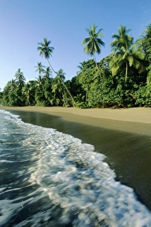 Costa Rica, Corcovado National Park, San Pedrillo, wilderness coastline on Osa Peninsula