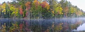Prints of Council Lake in fall, Alger County, Michigan Images Dated 2020 May: Council Lake in fall, Alger County, Michigan