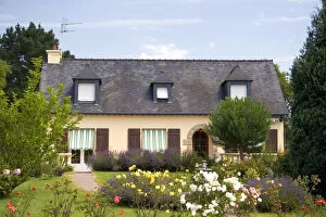 Images Dated 1st August 2007: A country house in the department of Ille-et-Vilaine in Brittany, northwestern France