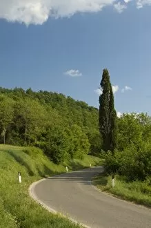 Countryside near Montepulciano, Val d Orcia, Siena province, Tuscany, Italy