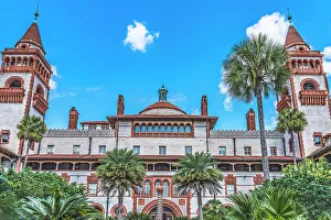 College Prints: Courtyard, Flagler College, St